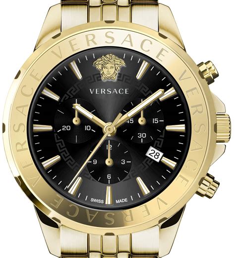 Versace VEV600619 Signature Chronograph Mens Watch 44mm 